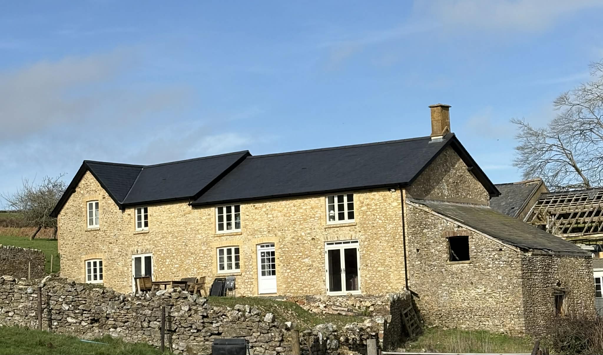 Knights Masonry - Renovated farmhouse